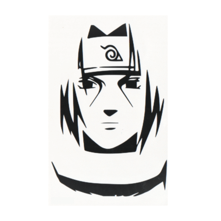 Itachi Uchiha Anime Temporary Tattoo By ShopGomad