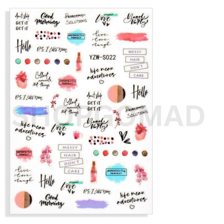 Nail Decal Sticker By ShopGomad