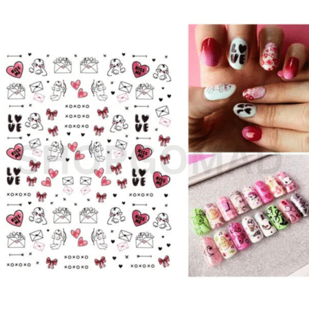 Nail Decal Sticker  by ShopGomad