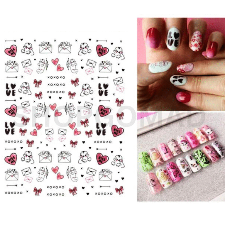 Nail Decal Sticker  by ShopGomad
