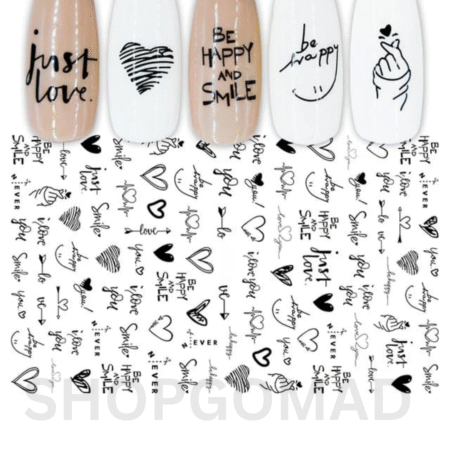 Nail Decal Sticker By ShopGomad