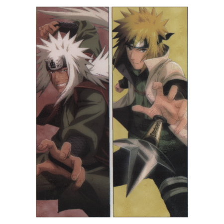 Jiraiya and Minato Namikaze Anime Temporary Tattoo By ShopGomad