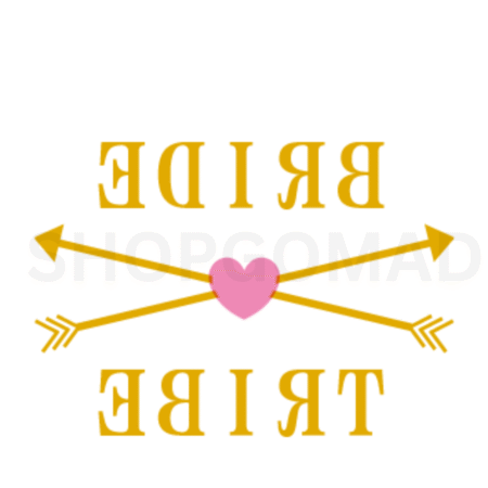 Bride Tribe Temporary Tattoo By ShopGomad