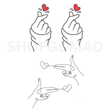 BTS Temporary Tattoo By ShopGomad