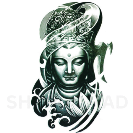 Buddha Temporary Tattoo By ShopGomad