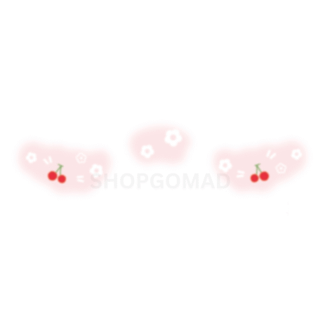 Cherry On Top Freckles Face Temporary Tattoo By ShopGomad