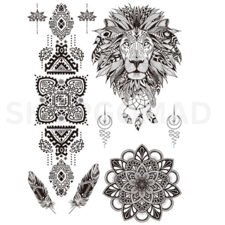 Demi Temporary Tattoo By ShopGomad