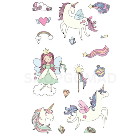 Fairies Temporary Tattoo By ShopGomad