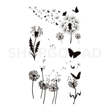 Grow And Bloom Temporary Tattoo By Shopgomad