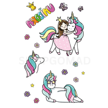 Little Princess Temporary Tattoo By ShopGomad