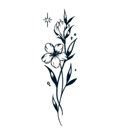 Floresco Semi Permanent Ink Tattoo By ShopGomad