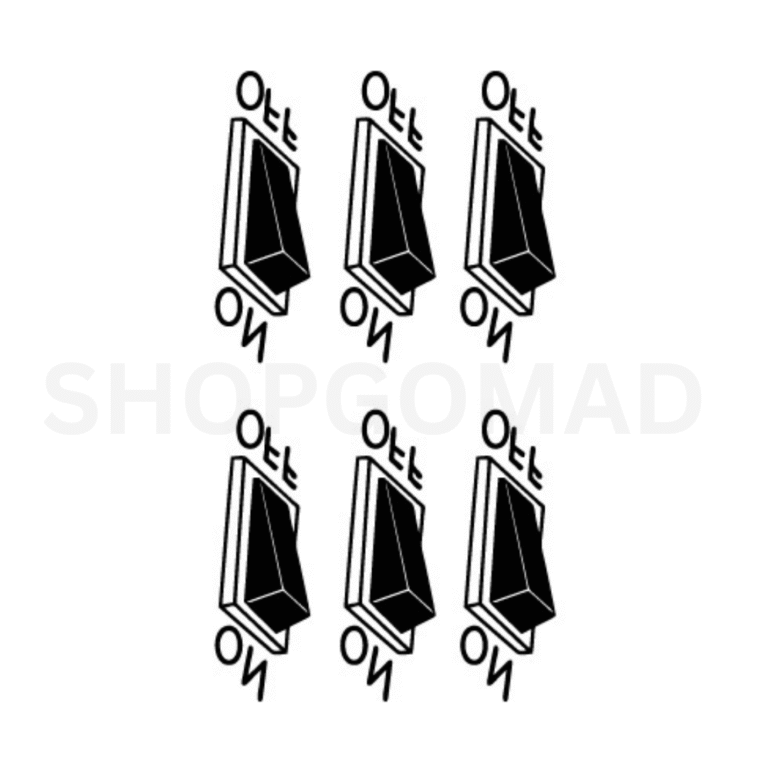 Switch ON And OFF Temporary Tattoo By ShopGomad